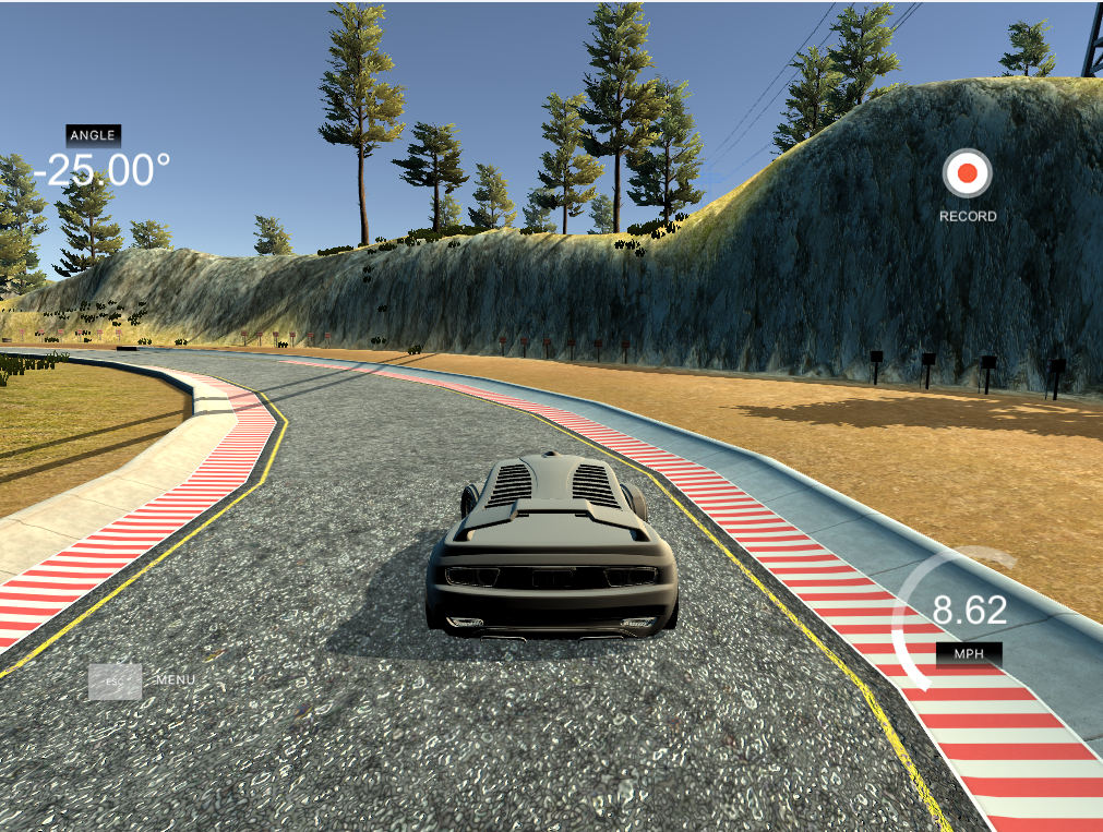 Bachelor's Thesis - Self-Driving Car Simulation